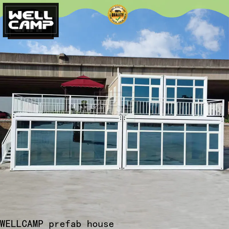 WELLCAMP, WELLCAMP prefab house, WELLCAMP container house luxury living container villa suppliers wholesale for resort