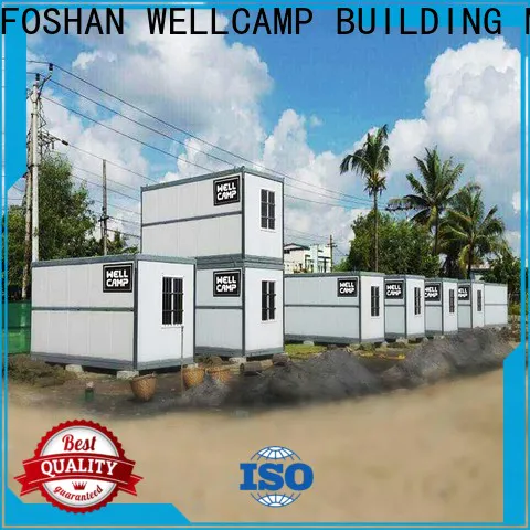 WELLCAMP, WELLCAMP prefab house, WELLCAMP container house portable metal container homes supplier for outdoor builder