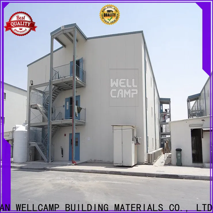 WELLCAMP, WELLCAMP prefab house, WELLCAMP container house affordable prefab shipping container homes refugee house for dormitory