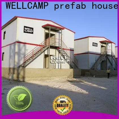 WELLCAMP, WELLCAMP prefab house, WELLCAMP container house prefab house kits refugee house for office