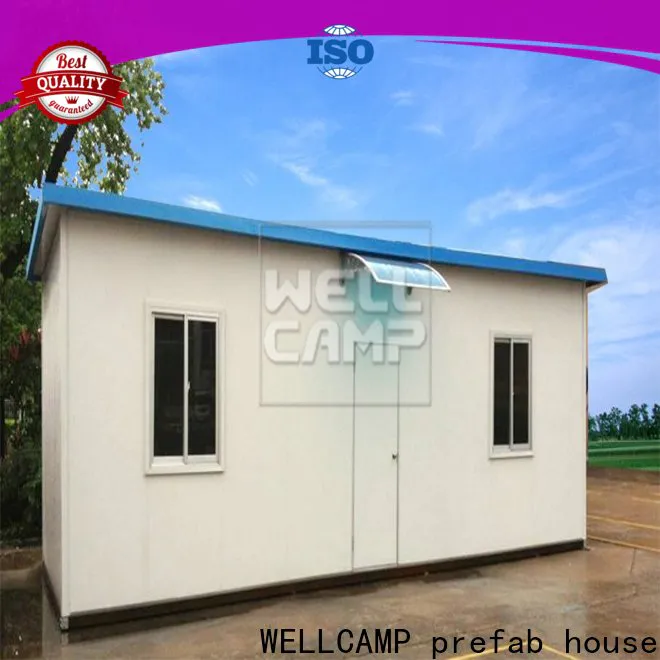 WELLCAMP, WELLCAMP prefab house, WELLCAMP container house economic prefab house kits building for dormitory