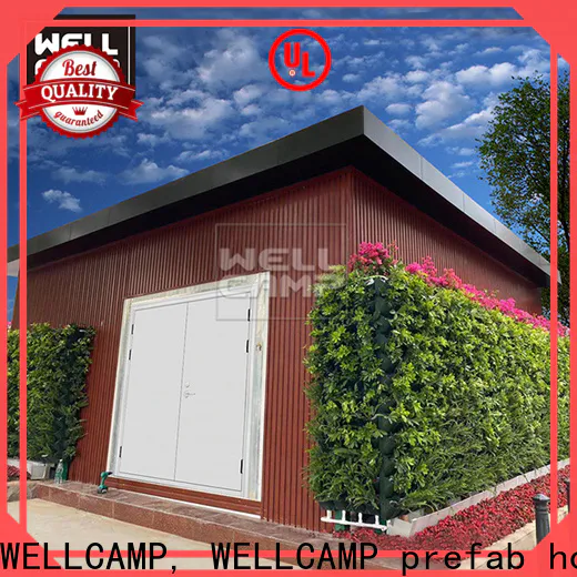 WELLCAMP, WELLCAMP prefab house, WELLCAMP container house low cost homes made from shipping containers wholesale for resort