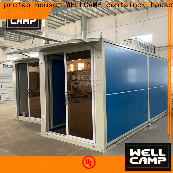 WELLCAMP, WELLCAMP prefab house, WELLCAMP container house container shelter wholesale for living