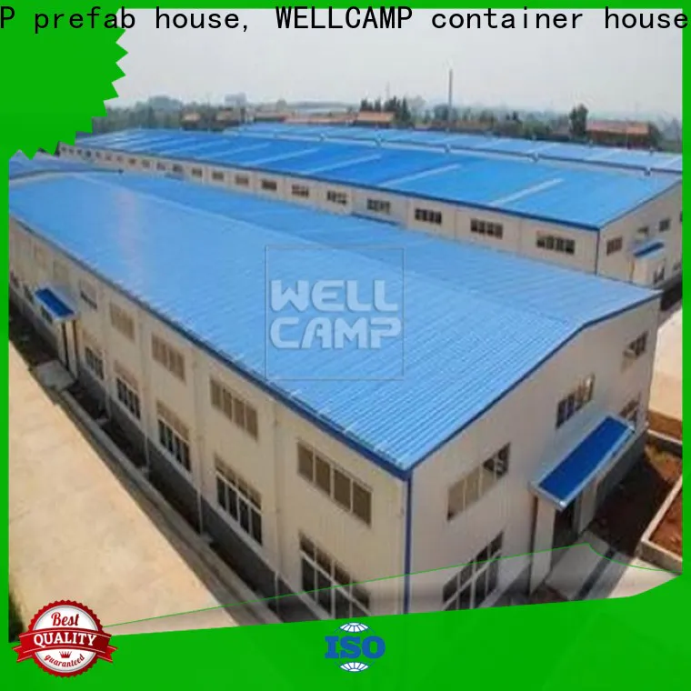 durable steel warehouse with brick wall for chicken shed