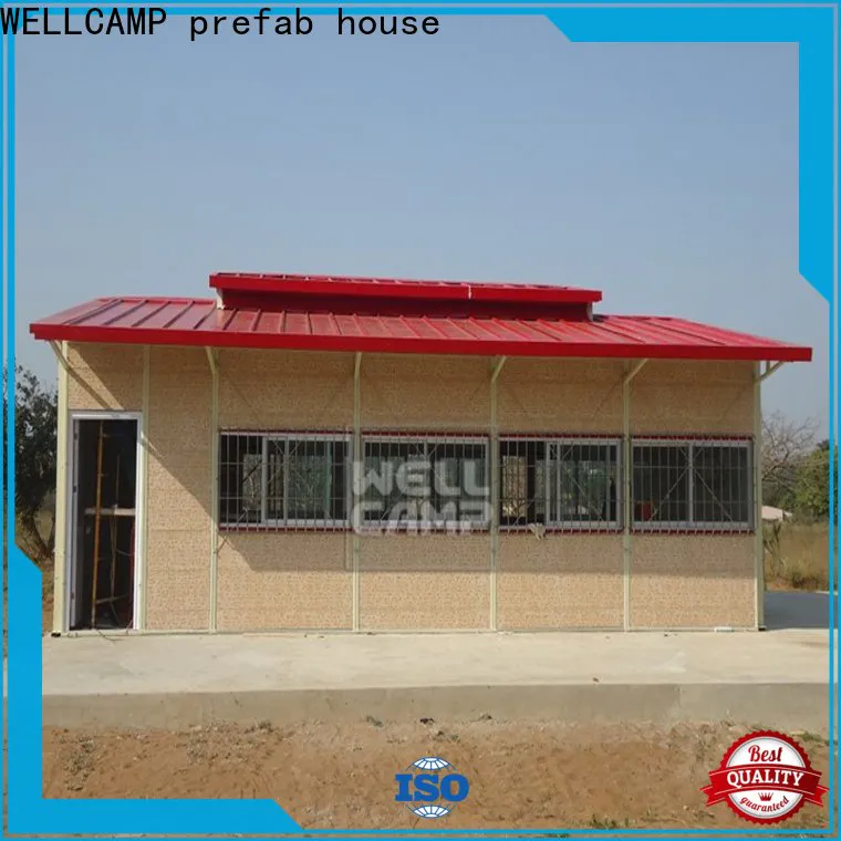 WELLCAMP, WELLCAMP prefab house, WELLCAMP container house sandwich prefab houses wholesale for office
