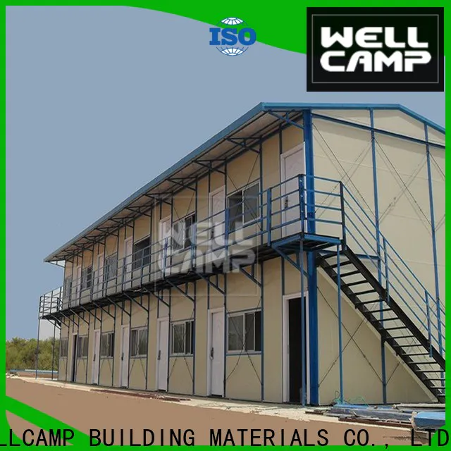 WELLCAMP, WELLCAMP prefab house, WELLCAMP container house prefab guest house apartment for labour camp