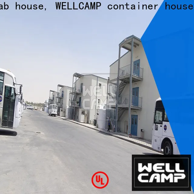 WELLCAMP, WELLCAMP prefab house, WELLCAMP container house three storey prefabricated shipping container homes classroom for office