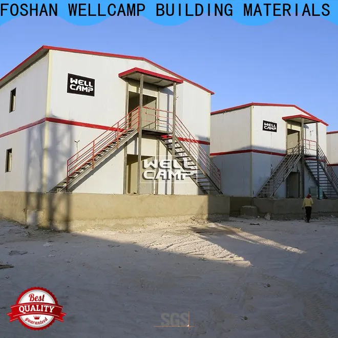 WELLCAMP, WELLCAMP prefab house, WELLCAMP container house simple T prefabricated House online for office