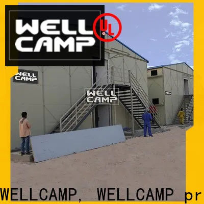 WELLCAMP, WELLCAMP prefab house, WELLCAMP container house prefabricated house companies on seaside for labour camp