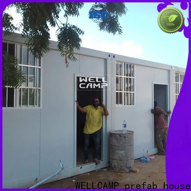 WELLCAMP, WELLCAMP prefab house, WELLCAMP container house container house project home for goods