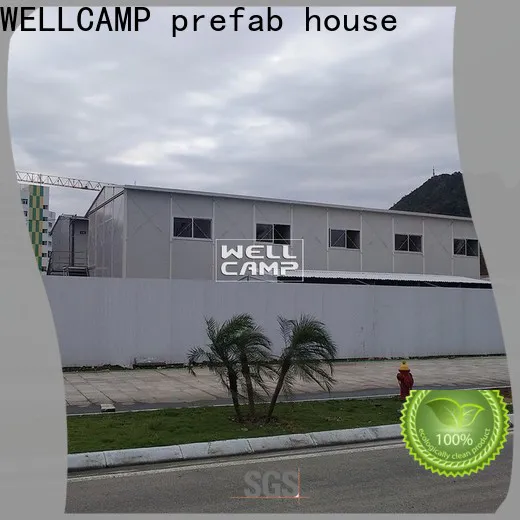 WELLCAMP, WELLCAMP prefab house, WELLCAMP container house economic prefab houses on seaside for accommodation worker