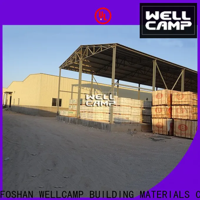 WELLCAMP, WELLCAMP prefab house, WELLCAMP container house customized steel workshop manufacturer for sale
