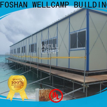 WELLCAMP, WELLCAMP prefab house, WELLCAMP container house prefab guest house on seaside for labour camp