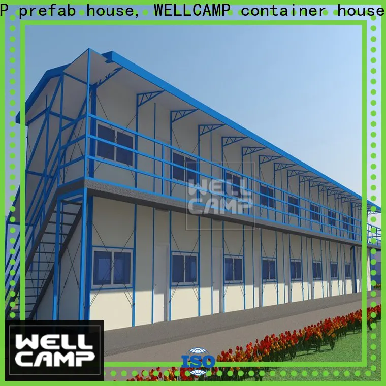 WELLCAMP, WELLCAMP prefab house, WELLCAMP container house prefabricated house companies apartment for hospital