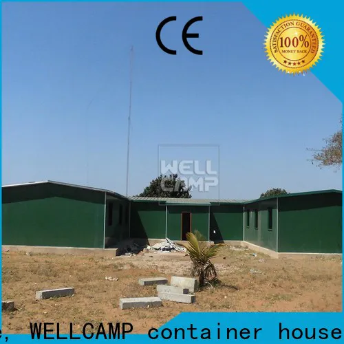 WELLCAMP, WELLCAMP prefab house, WELLCAMP container house prefab guest house refugee house for office