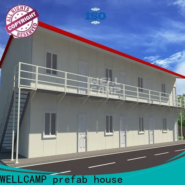 WELLCAMP, WELLCAMP prefab house, WELLCAMP container house T prefabricated House classroom for accommodation