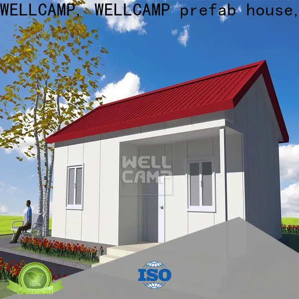 WELLCAMP, WELLCAMP prefab house, WELLCAMP container house fast install Prefabricated Simple Villa online for countryside