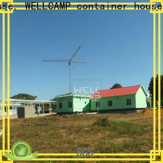 WELLCAMP, WELLCAMP prefab house, WELLCAMP container house Prefabricated Simple Villa building for countryside