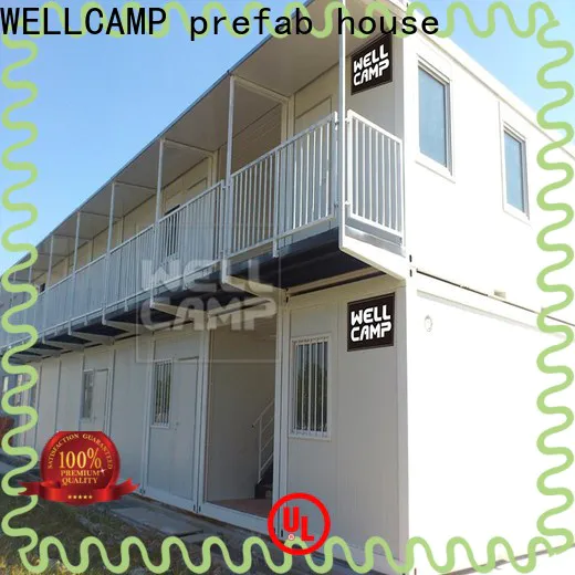 WELLCAMP, WELLCAMP prefab house, WELLCAMP container house two floor container house home for apartment