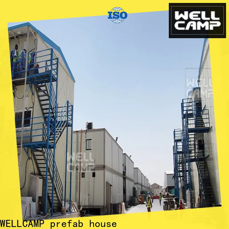 WELLCAMP, WELLCAMP prefab house, WELLCAMP container house materials prefabricated concrete houses wholesale for hospital
