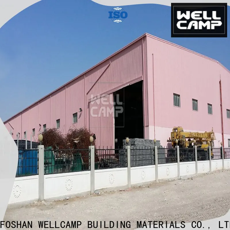 WELLCAMP, WELLCAMP prefab house, WELLCAMP container house span steel workshop supplier