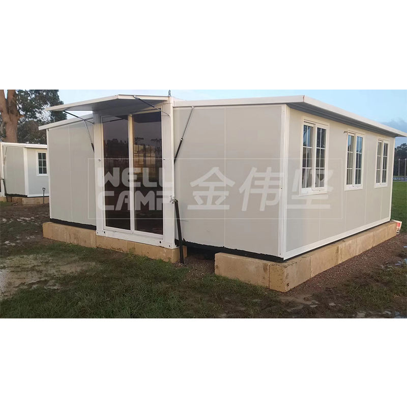product-20FT Prefab Jobsite Construction Expandable Container Tiny Home for Employees Dorm-WELLCAMP,-2