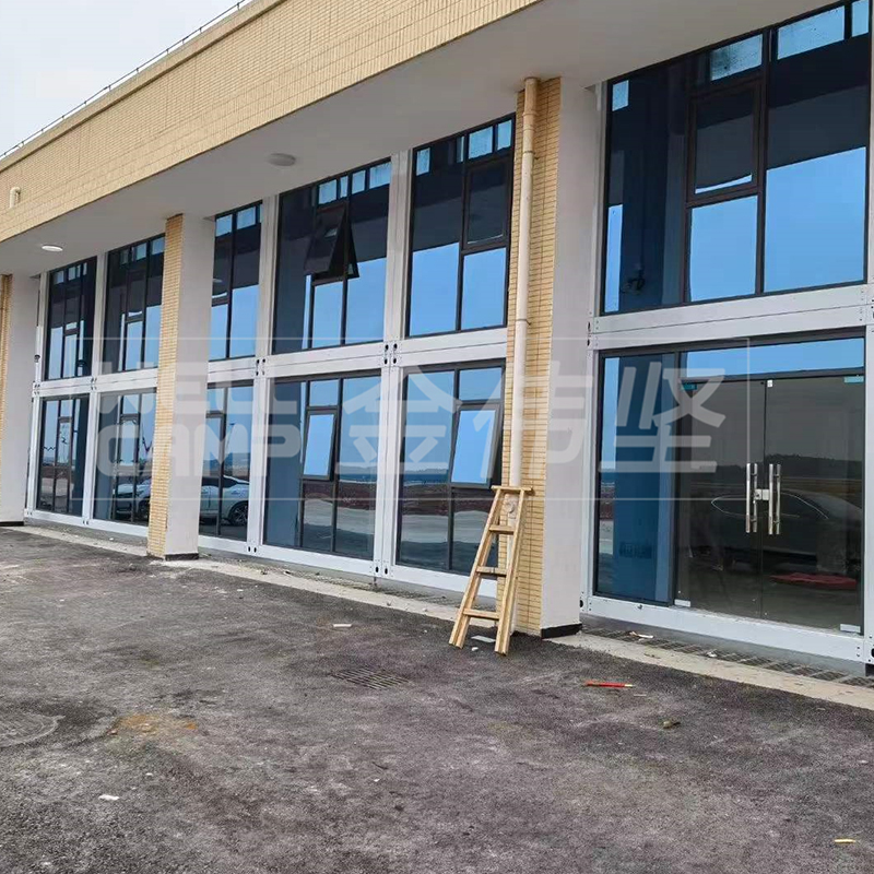 Modern Steel Structure Detachable Container House for Container Office in Airport