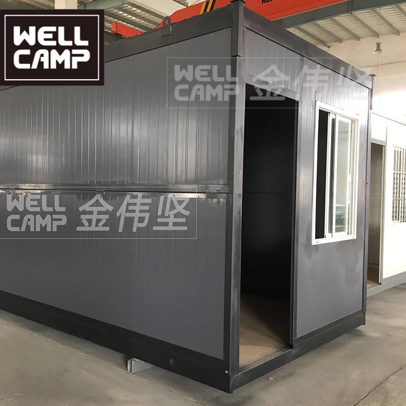 Сборный складной модульный контейнер WELLCAMP, проект в Германии