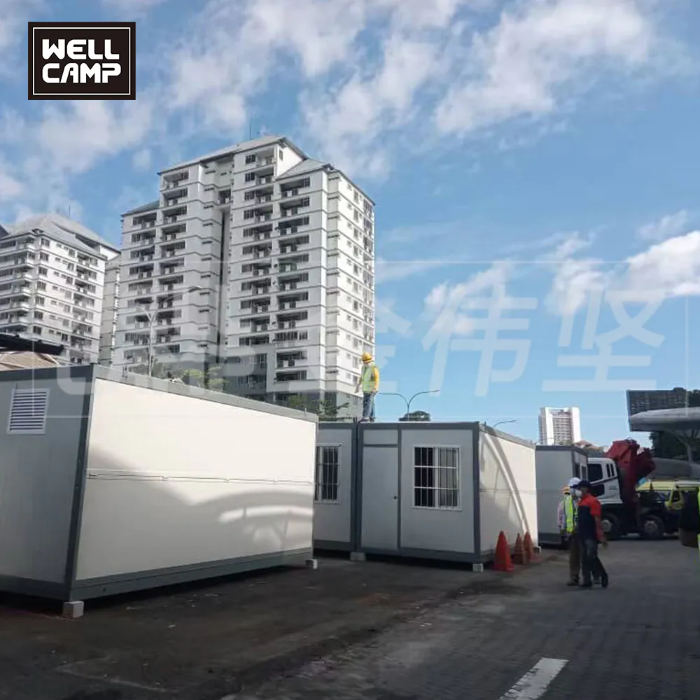 product-Fast and Efficient 4 minutes Can Install House Folding Container House Price for Sale-WELLCA-2