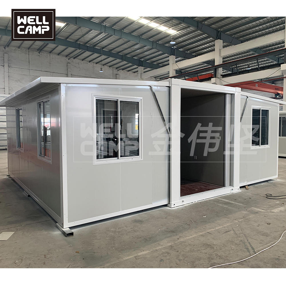 product-Dormitories ISO Approved Prefabricated Building Expandable Container House Price-WELLCAMP, W-1