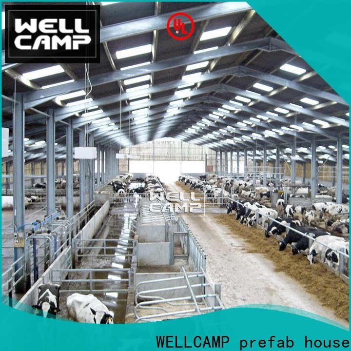 WELLCAMP, WELLCAMP prefab house, WELLCAMP container house steel sheds fast install online