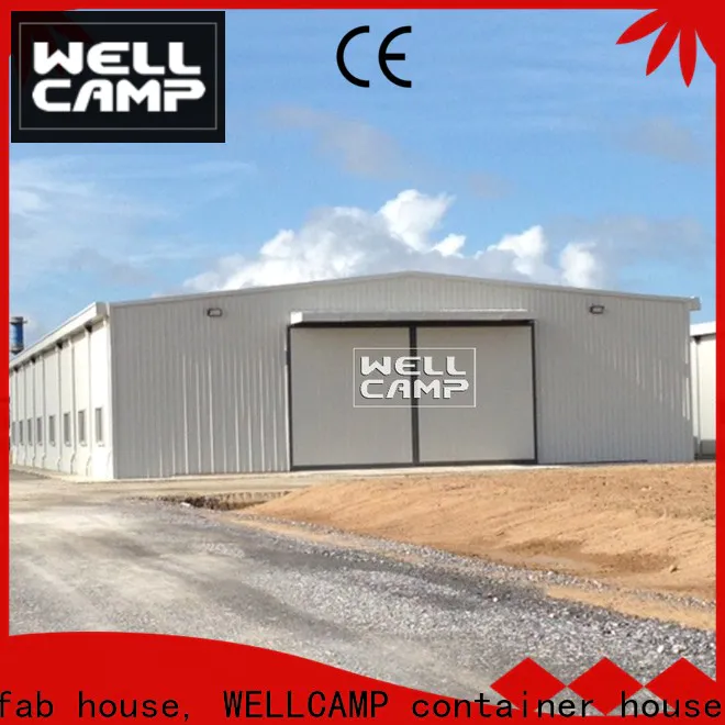 WELLCAMP, WELLCAMP prefab house, WELLCAMP container house prefabricated warehouse low cost for chicken shed