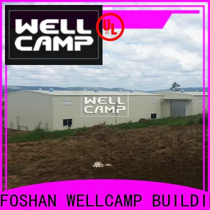 WELLCAMP, WELLCAMP prefab house, WELLCAMP container house economic prefabricated warehouse low cost for chicken shed