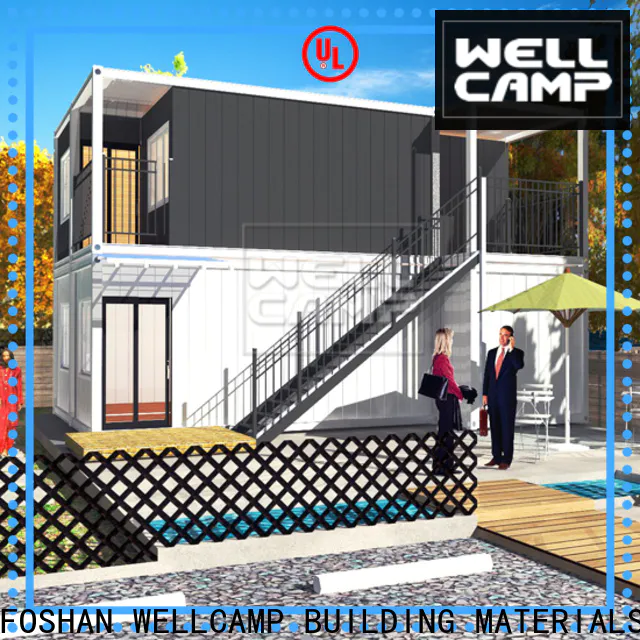 WELLCAMP, WELLCAMP prefab house, WELLCAMP container house luxury china luxury living container villa labour camp for hotel