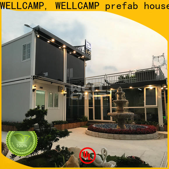WELLCAMP, WELLCAMP prefab house, WELLCAMP container house luxury living container villa suppliers labour camp for hotel