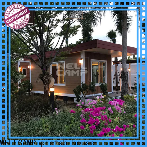 WELLCAMP, WELLCAMP prefab house, WELLCAMP container house light steel homes made from shipping containers wholesale for sale