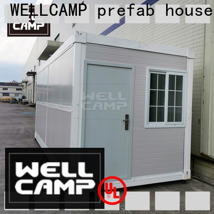 WELLCAMP, WELLCAMP prefab house, WELLCAMP container house delicated fold out container house building for office