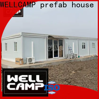 WELLCAMP, WELLCAMP prefab house, WELLCAMP container house newest cargo house with walkway online