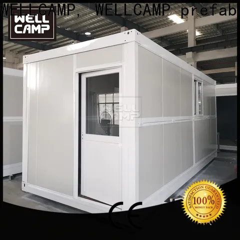 WELLCAMP, WELLCAMP prefab house, WELLCAMP container house foldable container homes refugee house for labour camp