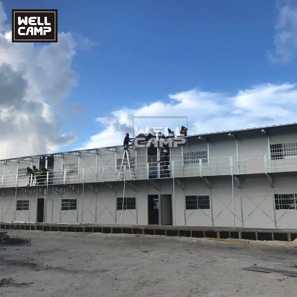product-ISO Approved Steel Structure Modular Office Building Labor Camp K House-WELLCAMP, WELLCAMP p-2