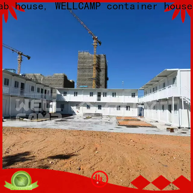 WELLCAMP, WELLCAMP prefab house, WELLCAMP container house crate homes manufacturer for office