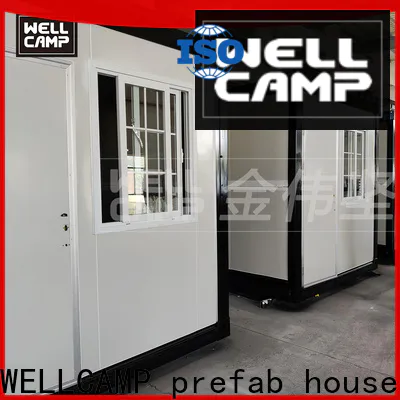 WELLCAMP, WELLCAMP prefab house, WELLCAMP container house easy move freight container homes maker for worker