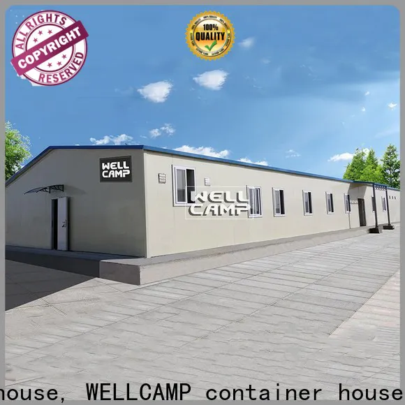 WELLCAMP, WELLCAMP prefab house, WELLCAMP container house simple prefabricated shipping container homes refugee house for dormitory