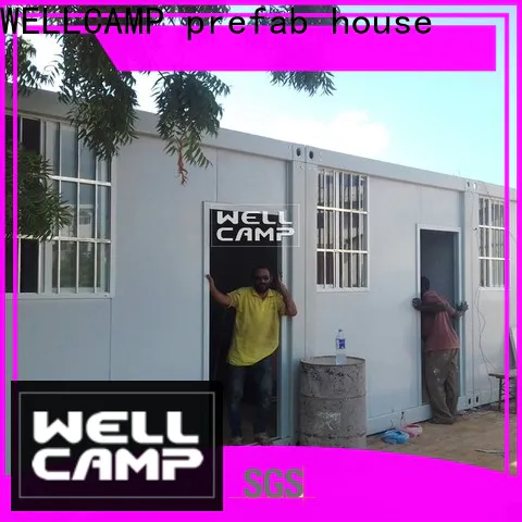 WELLCAMP, WELLCAMP prefab house, WELLCAMP container house prefab container house supplier for living