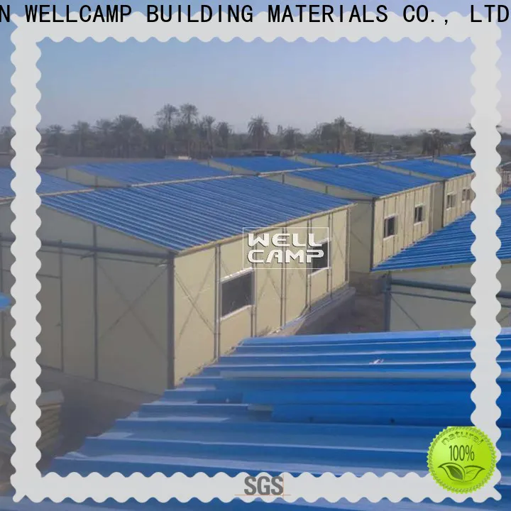 WELLCAMP, WELLCAMP prefab house, WELLCAMP container house pitch prefab houses online for hospital