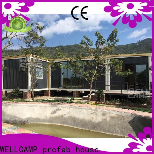 WELLCAMP, WELLCAMP prefab house, WELLCAMP container house story china luxury living container villa labour camp