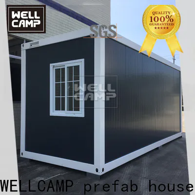WELLCAMP, WELLCAMP prefab house, WELLCAMP container house completed flat pack container house manufacturer wholesale