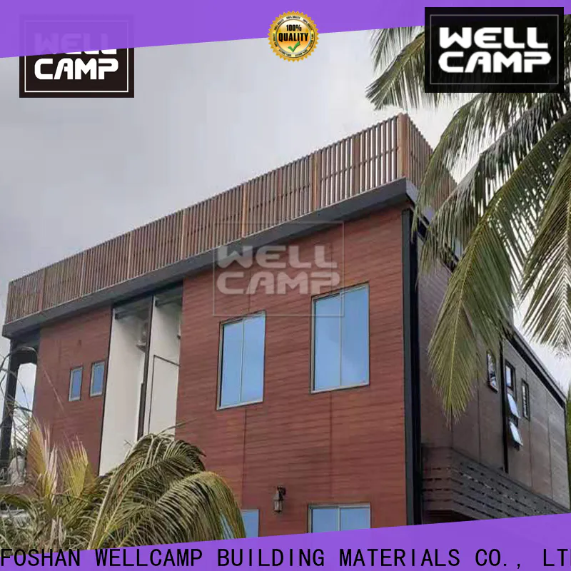 WELLCAMP, WELLCAMP prefab house, WELLCAMP container house low cost modular house supplier for hotel