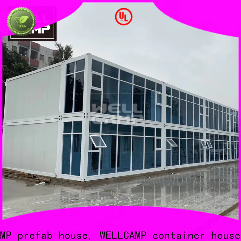 WELLCAMP, WELLCAMP prefab house, WELLCAMP container house extended crate homes apartment online