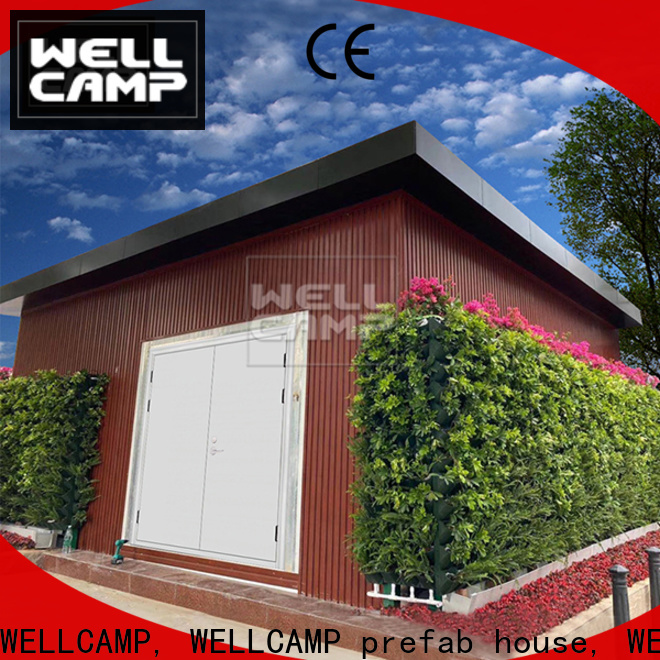 WELLCAMP, WELLCAMP prefab house, WELLCAMP container house detachable homes made from shipping containers in garden for sale